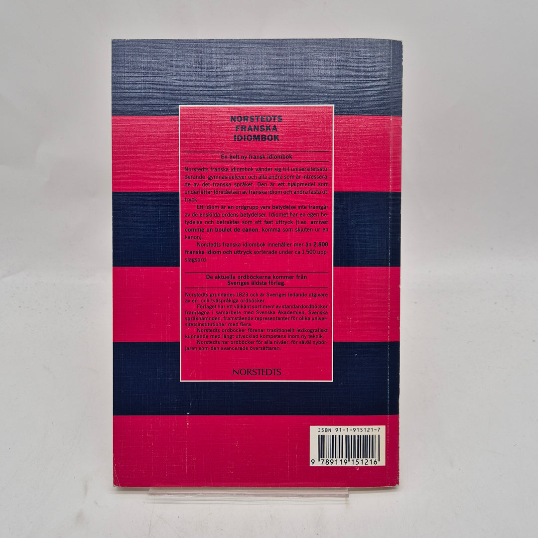 Norstedts franska idiombok modern pocketbegagnad