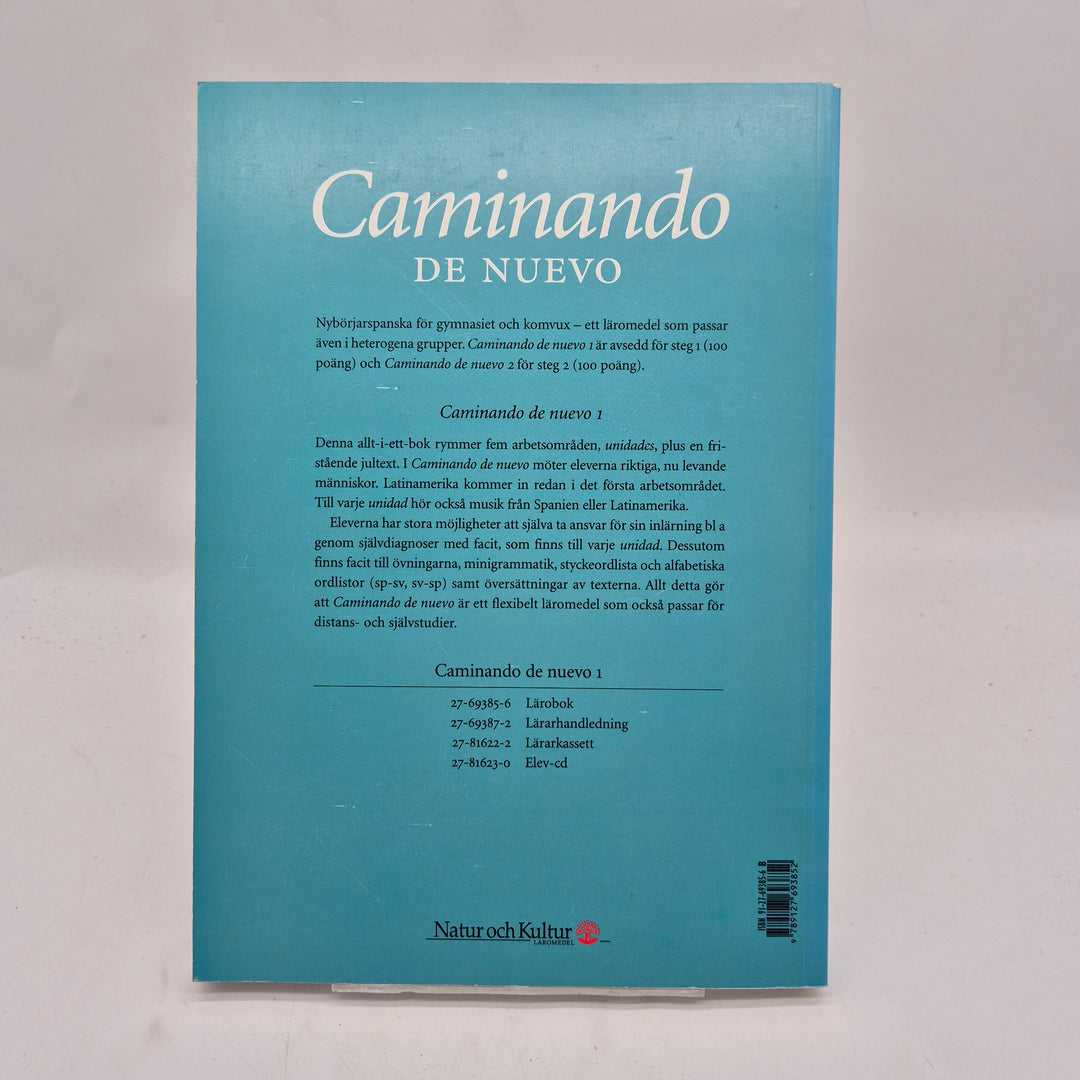 Caminando de nuevo 1 lärobok spanska Natur och Kultur