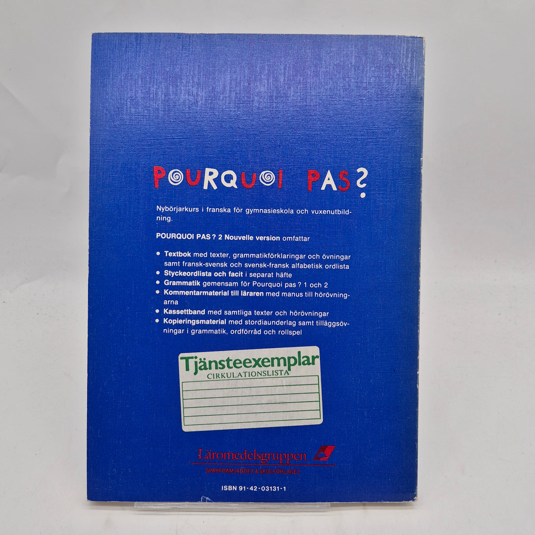 Pourquoi pas 2 begagnad fransk lärobok