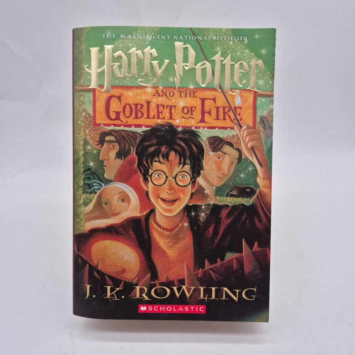 Harry Potter Goblet of Fire engelsk paperback begagnad