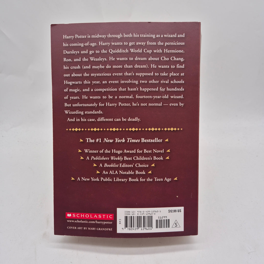 Harry Potter Goblet of Fire engelsk paperback begagnad