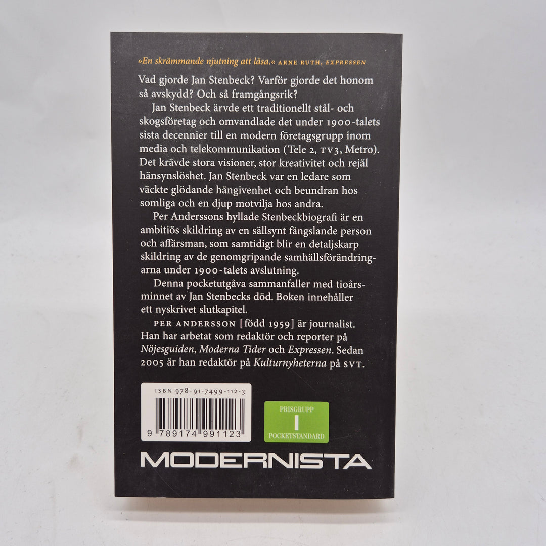 Stenbeck biografi pocketbok Modernista begagnad