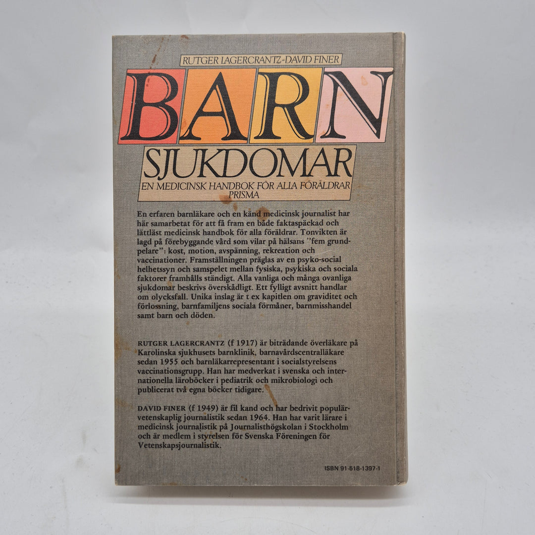 Retro medicinsk handbok Barnsjukdomar Prisma bok