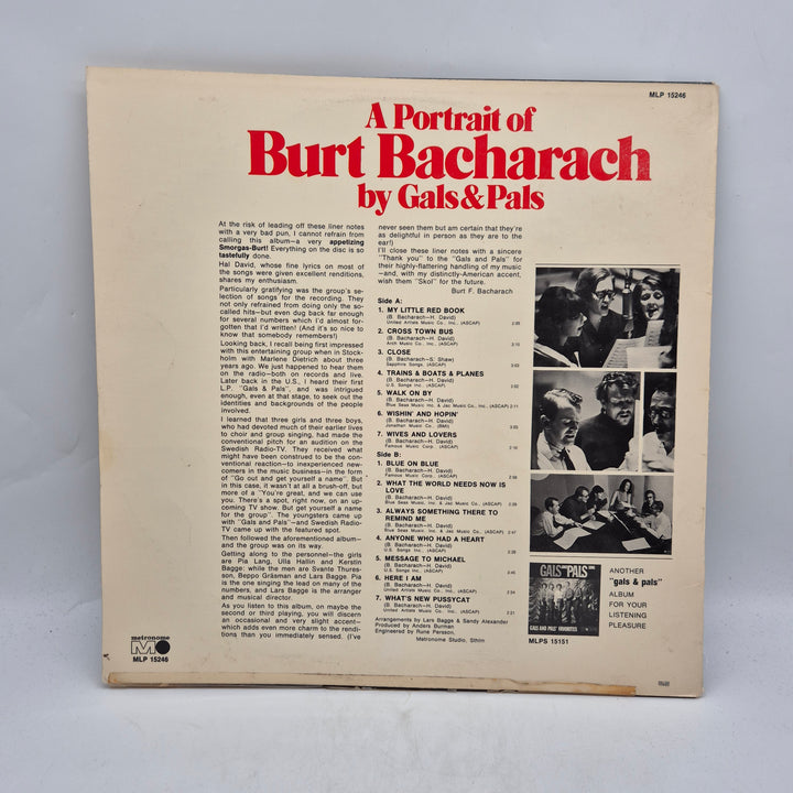 Retro LP Gals & Pals Burt Bacharach