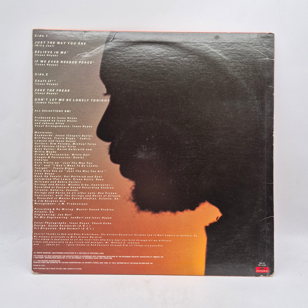 Isaac Hayes vinyl LP For The Sake Of Love retro