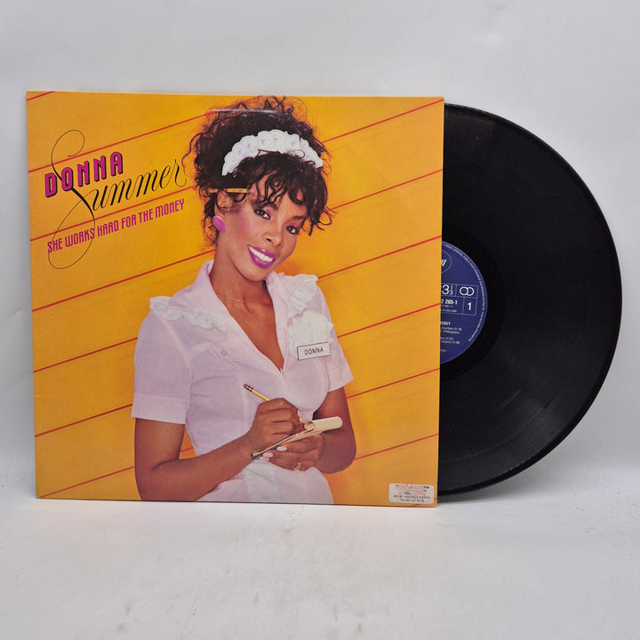 Donna Summer LP She Works Hard vintage