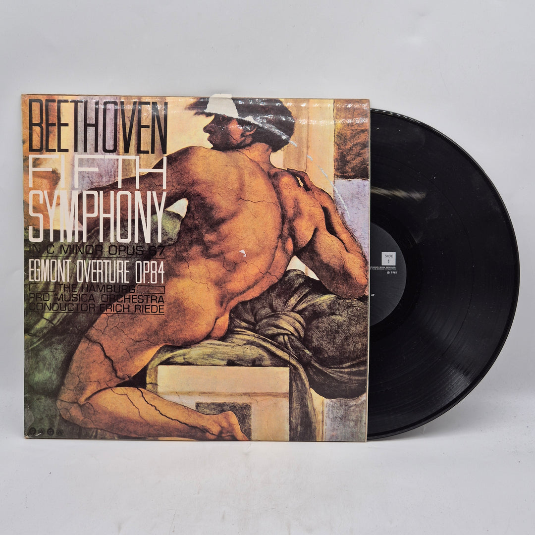 Beethoven Symphony No 5 retro vinyl LP