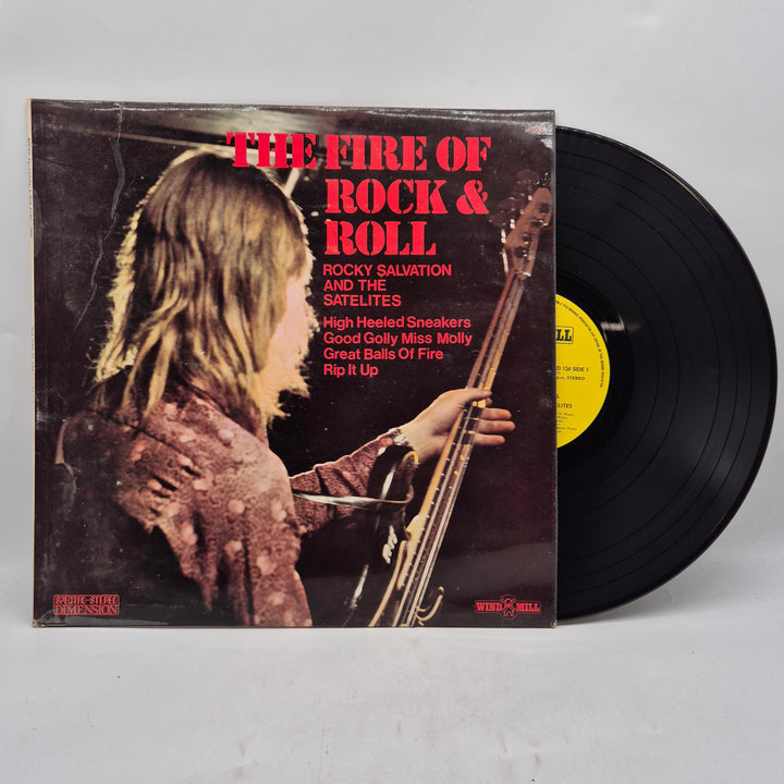 Retro vinyl LP Rocky Salvation Windmill Records
