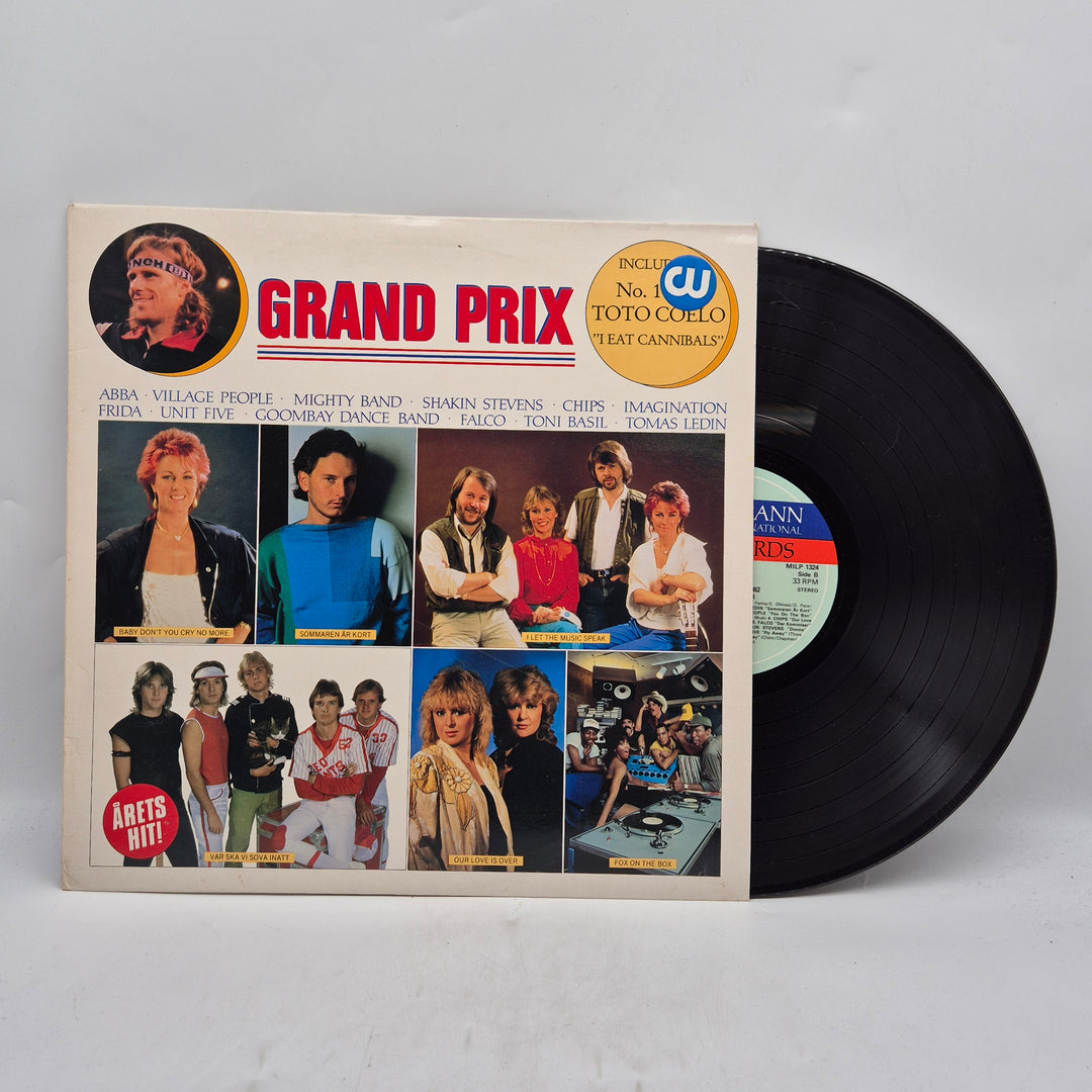 Retro LP Grand Prix samlingsalbum 80-tal