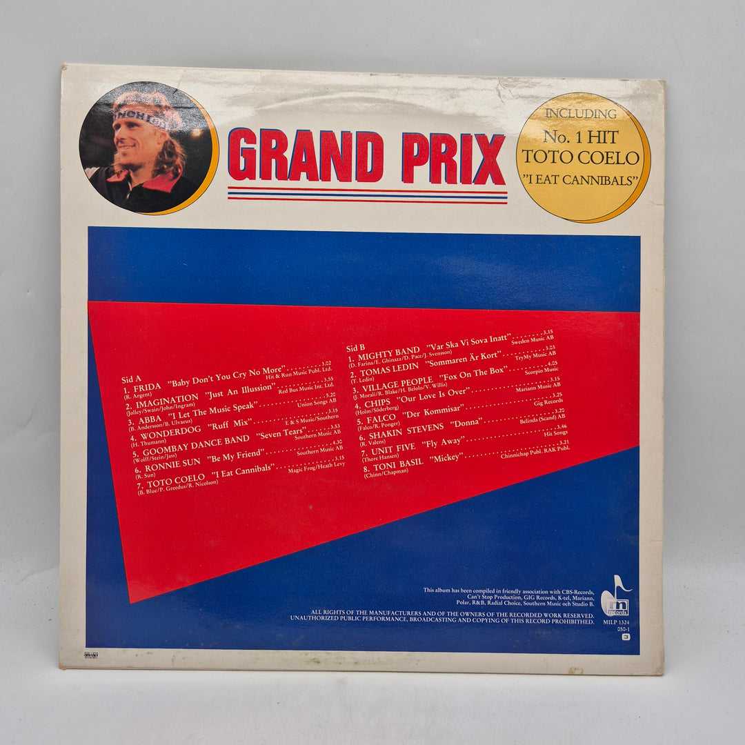 Retro LP Grand Prix samlingsalbum 80-tal