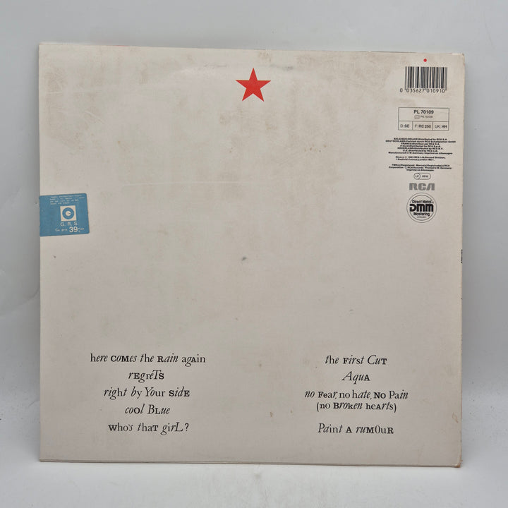 Eurythmics Touch retro vinyl LP 1980-tal