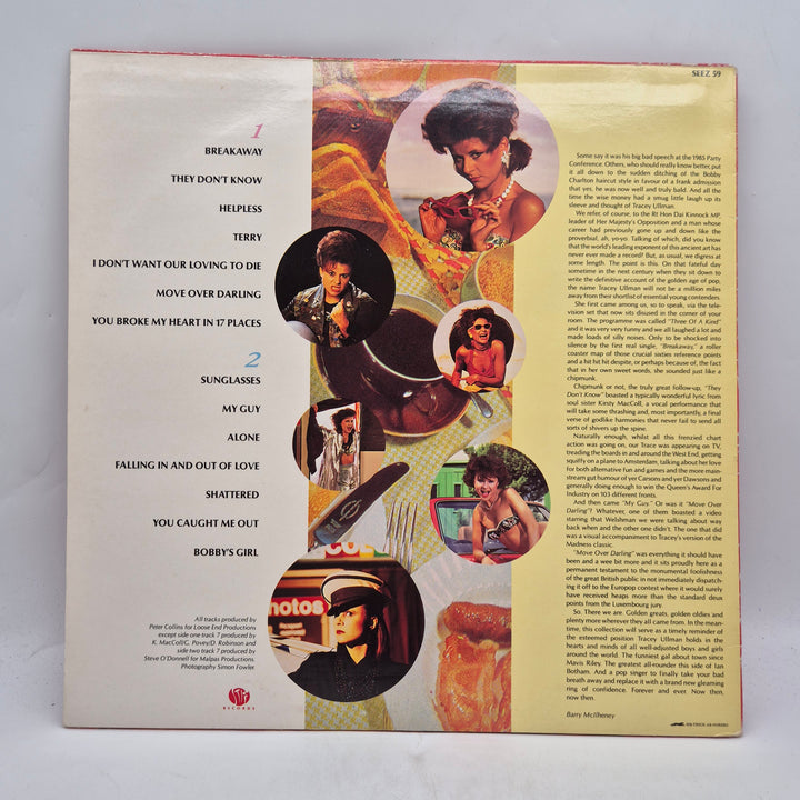 Tracey Ullman retro samlingsalbum vinyl LP