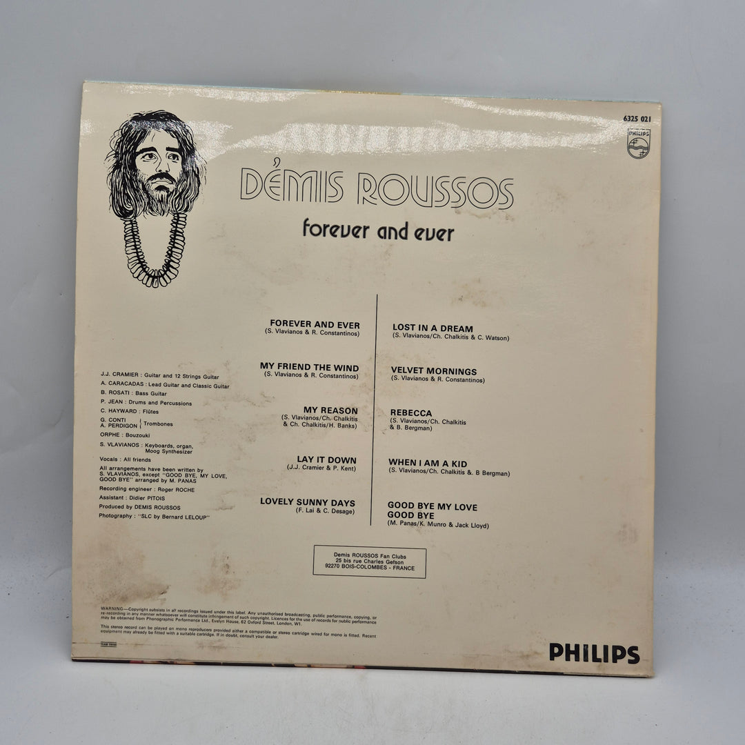 Demis Roussos Forever And Ever vinyl LP retro