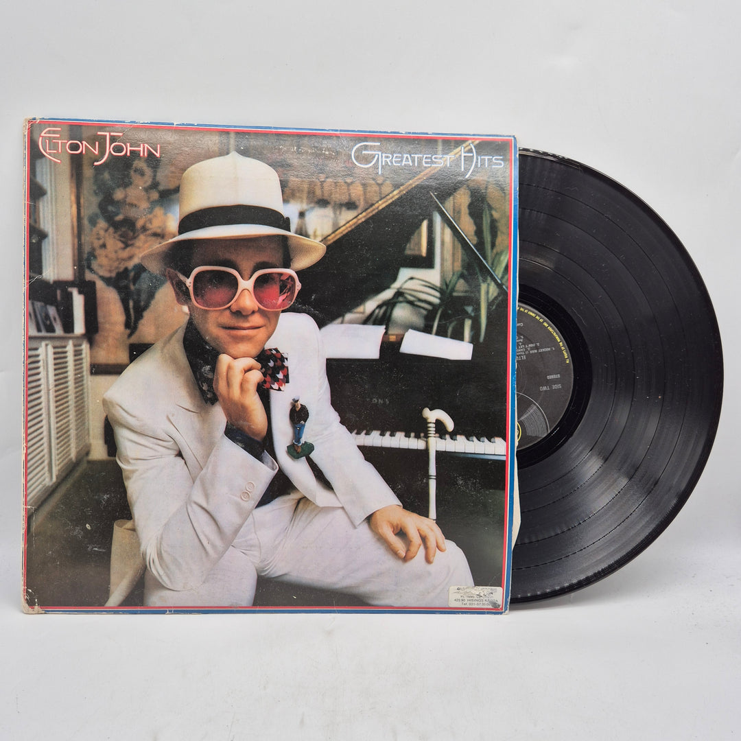 Elton John Greatest Hits retro LP vinyl