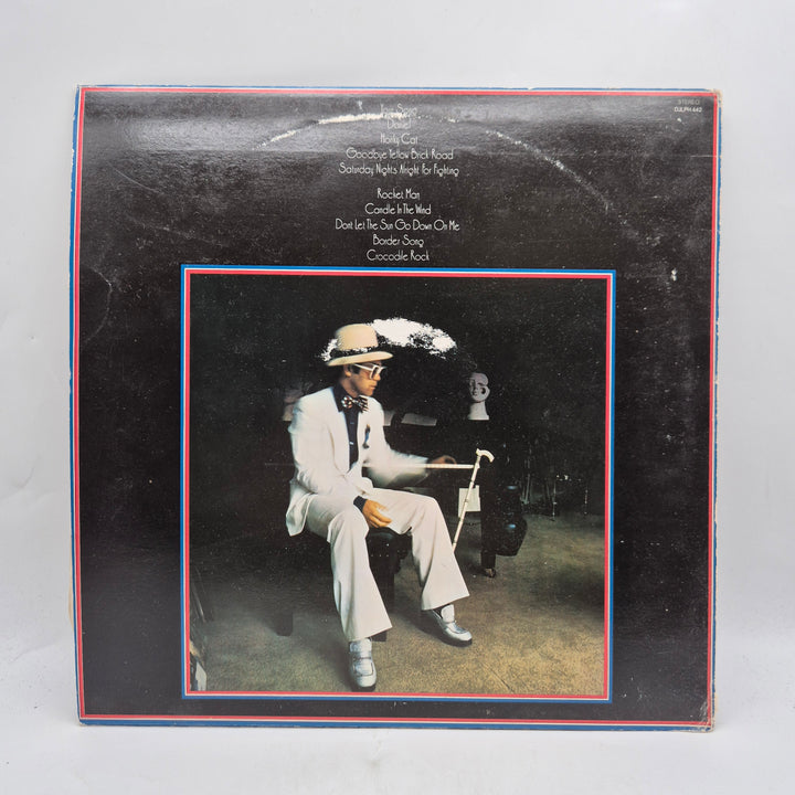 Elton John Greatest Hits retro LP vinyl