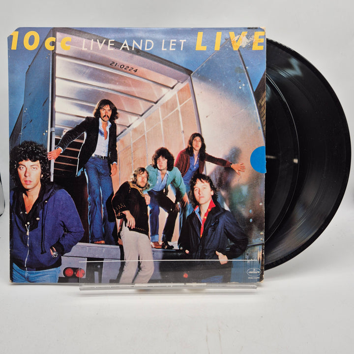 10cc Live and Let Live dubbel LP retro