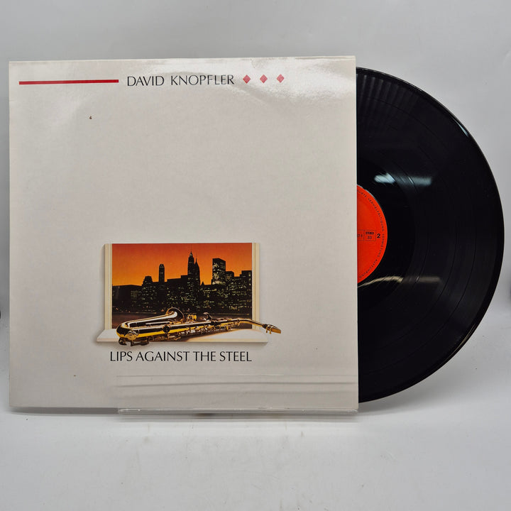 David Knopfler Lips Against The Steel retro LP