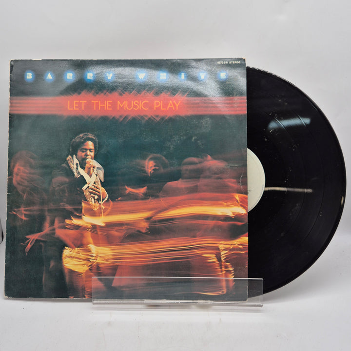 Barry White Let The Music Play retro LP