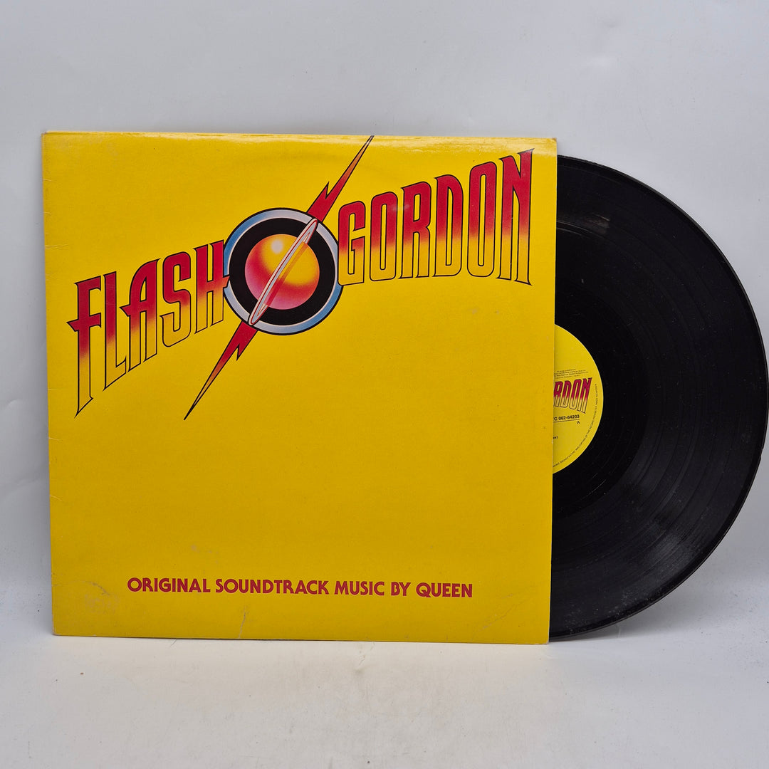 Flash Gordon soundtrack LP retro Queen vinyl
