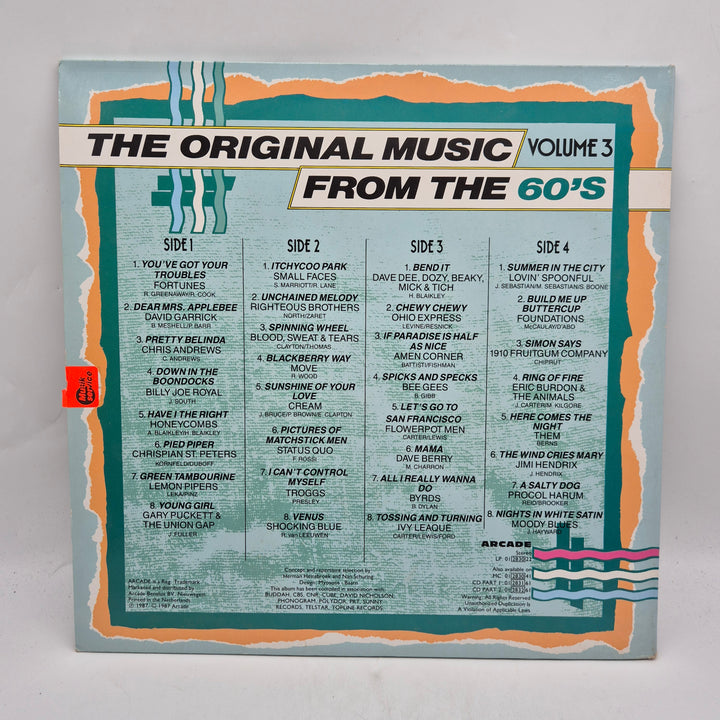 Retro dubbel LP The Original Music From The 60s