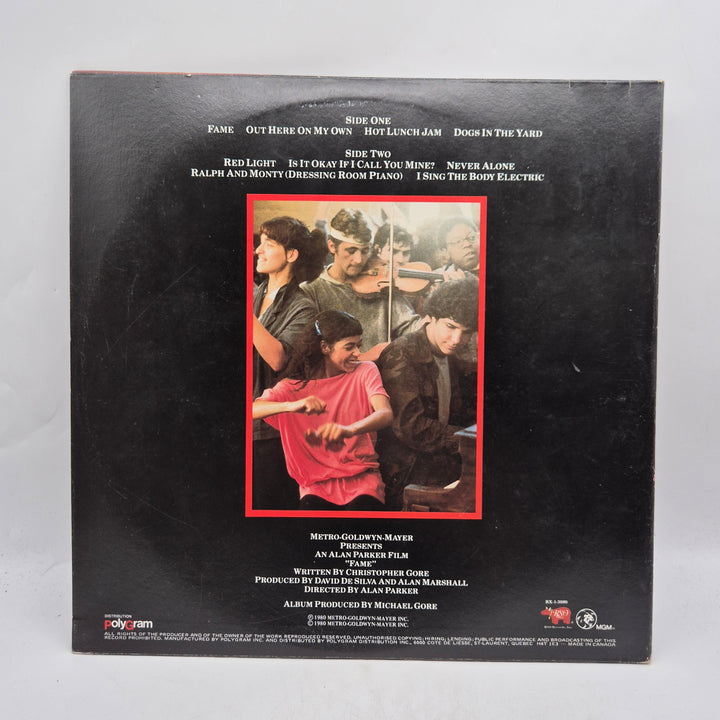 Fame original soundtrack LP vinyl retro