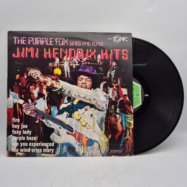 Retro vinyl LP The Purple Fox Jimi Hendrix