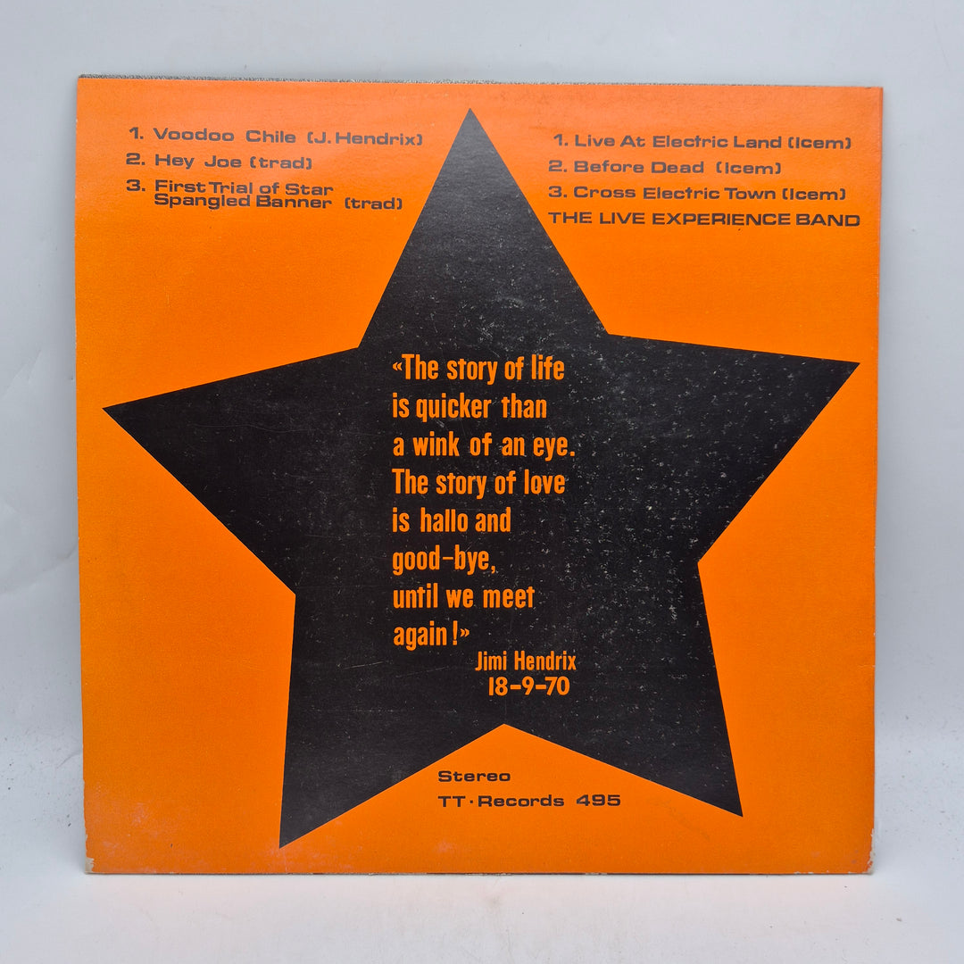 Voodoo Chile Live Experience 69–70 vinyl LP retro