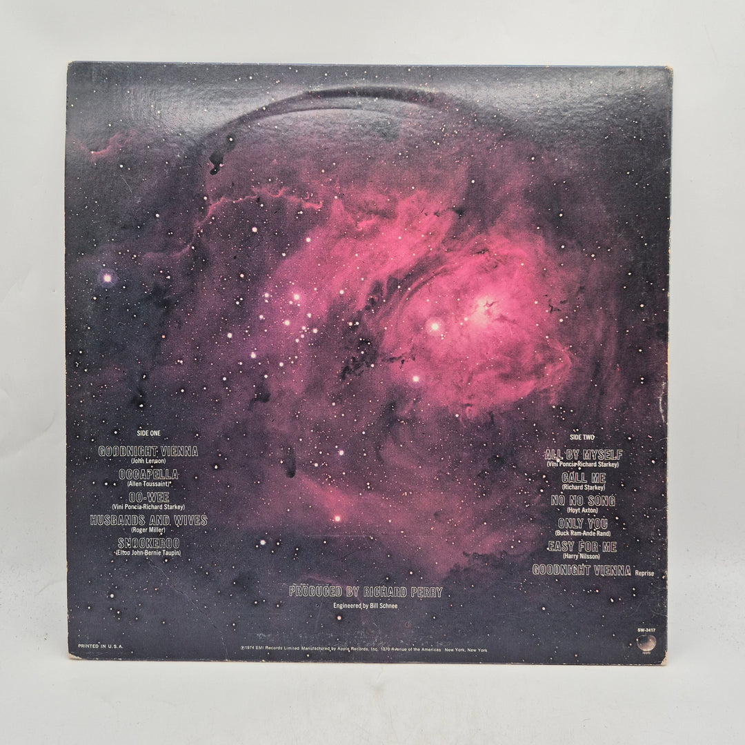 Ringo Starr Goodnight Vienna retro LP vinyl