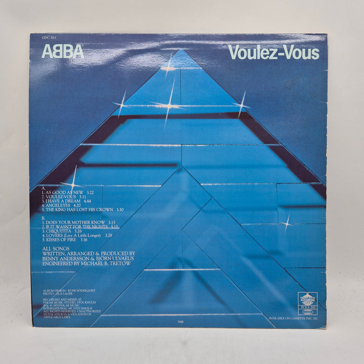 ABBA Voulez Vous retro LP vinylskiva