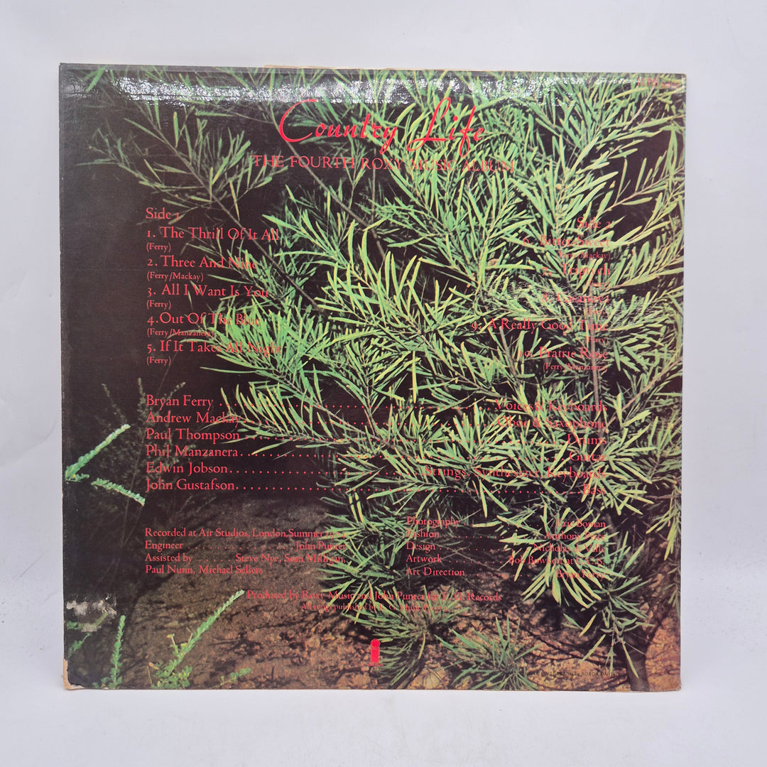 Roxy Music Country Life vinyl LP retro