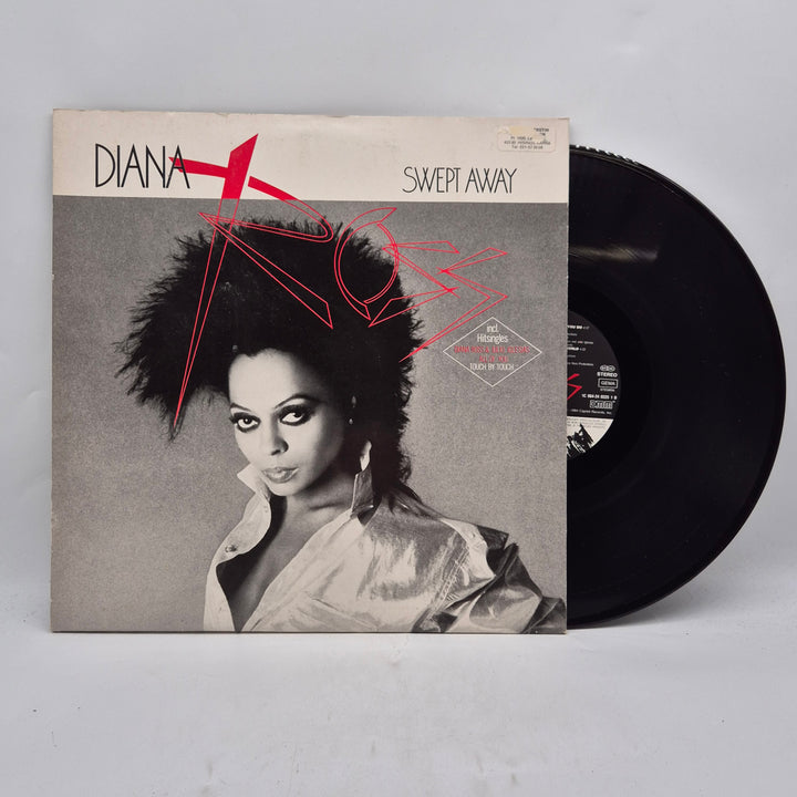 Diana Ross Swept Away retro vinyl LP