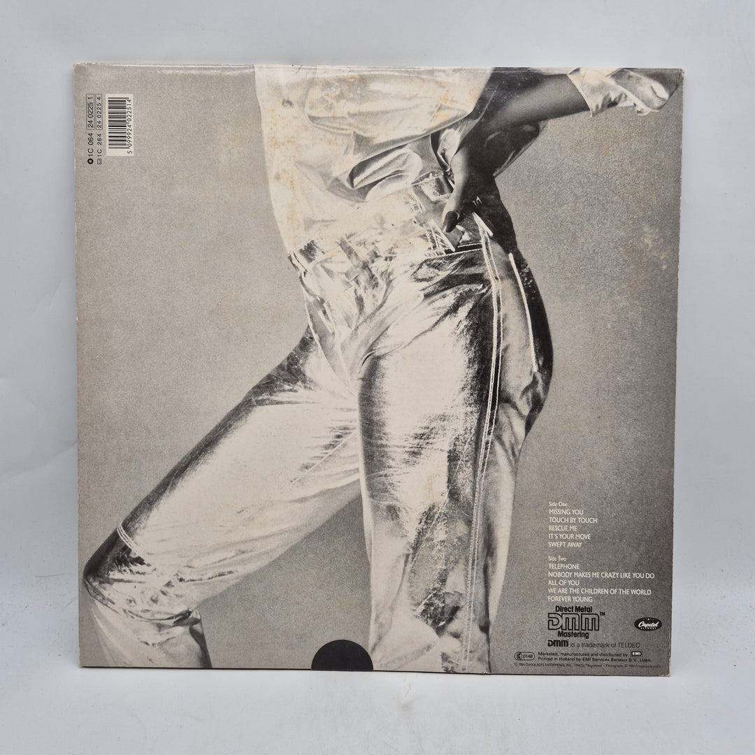 Diana Ross Swept Away retro vinyl LP