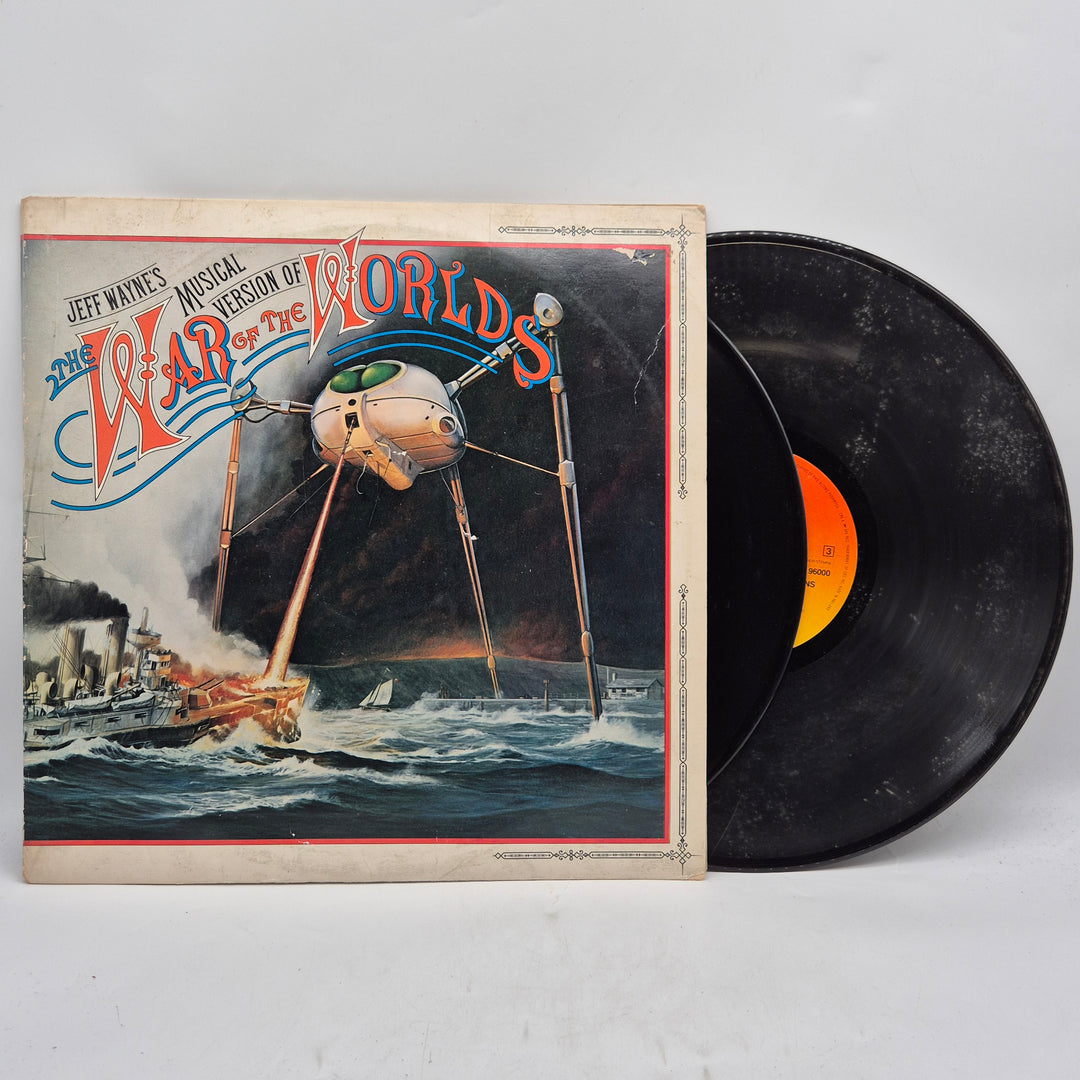 Jeff Wayne dubbel LP War of the Worlds retro