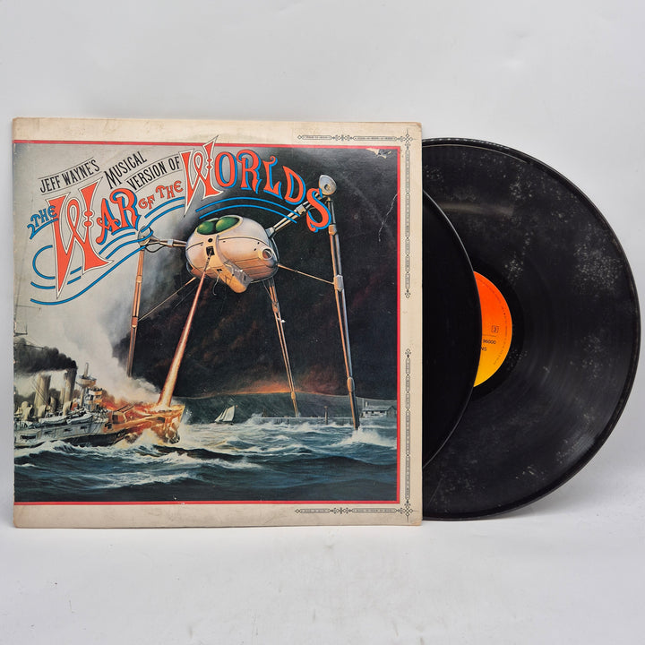 Jeff Wayne dubbel LP War of the Worlds retro