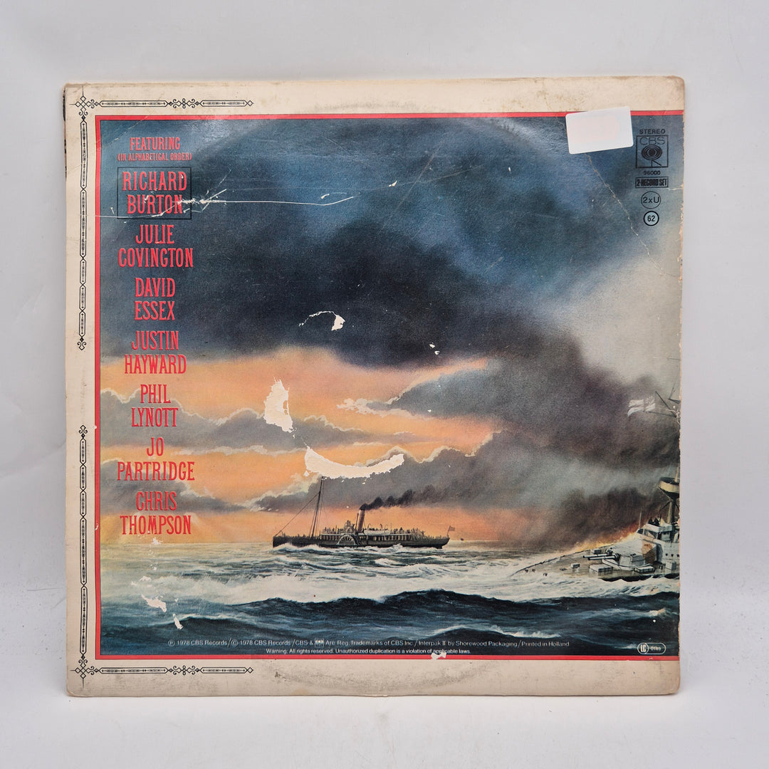 Jeff Wayne dubbel LP War of the Worlds retro