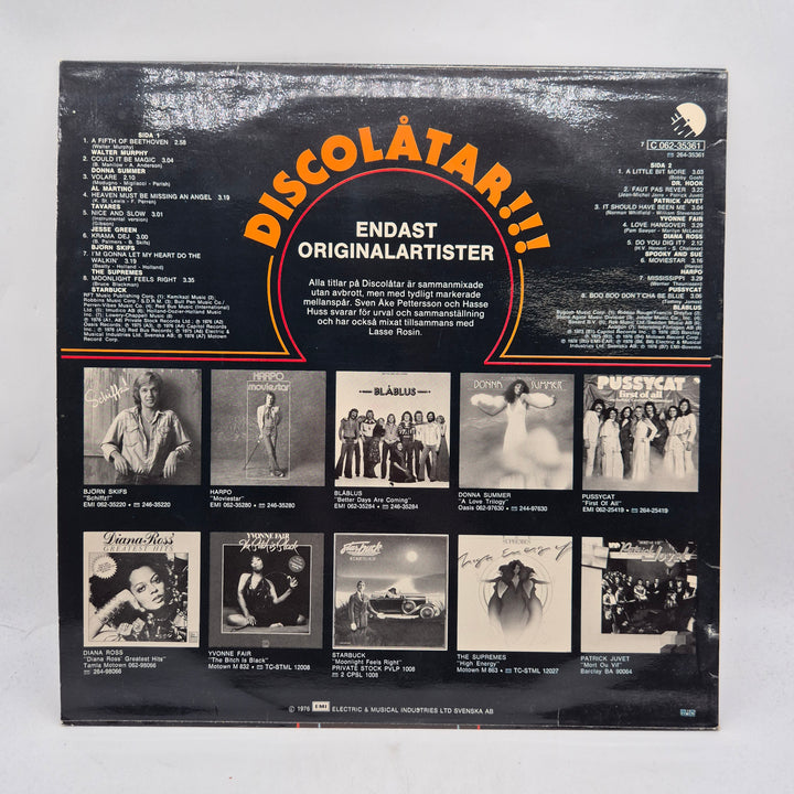 DiscoLåtar LP retro disco EMI 1978