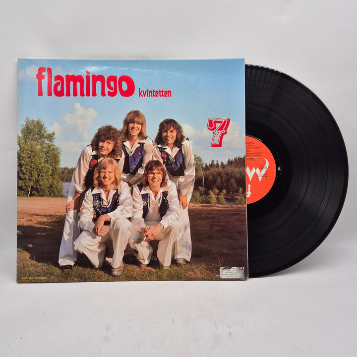 Flamingokvintetten retro LP vinylskiva 70-tal