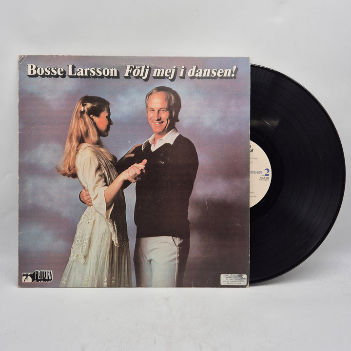 Bosse Larsson Följ mej i dansen retro LP