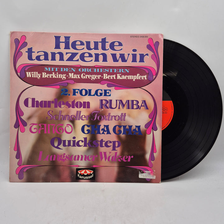 Retro LP Heute tanzen wir Karussell