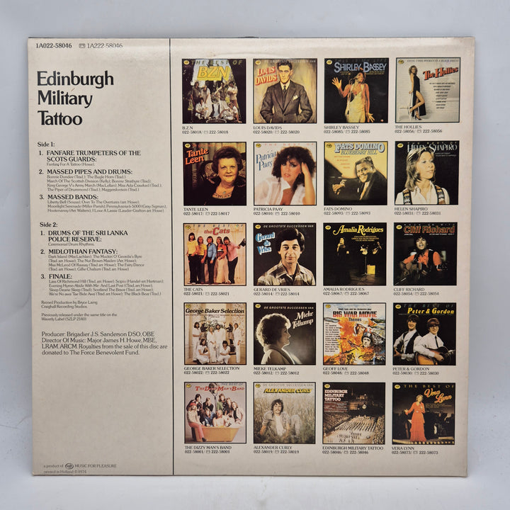 Retro LP Edinburgh Military Tattoo 1970-tal
