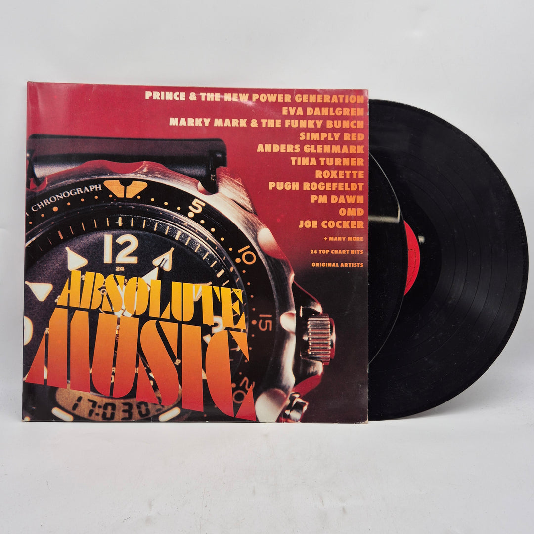 Absolute Music dubbel LP retro 90-talsvinyl