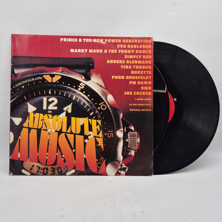 Absolute Music dubbel LP retro 90-talsvinyl