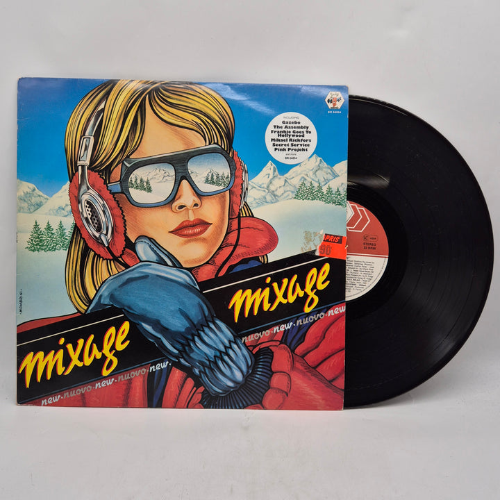 Retro vinyl LP Mixage 80-tal Baby Records