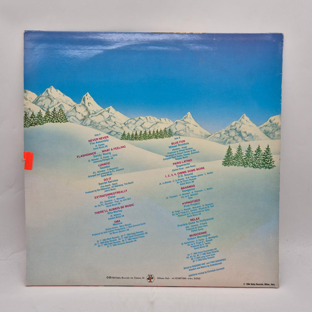 Retro vinyl LP Mixage 80-tal Baby Records