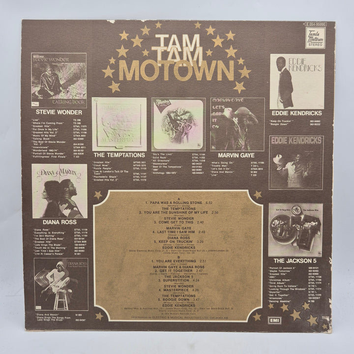 Tamla Motown samlingsskiva vinyl LP retro
