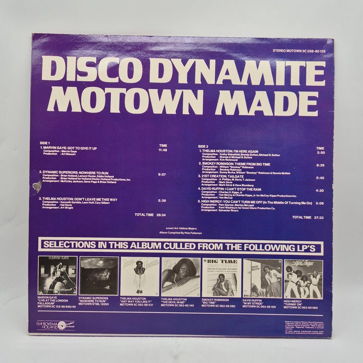 Disco Dynamite Motown Made retro vinyl-LP
