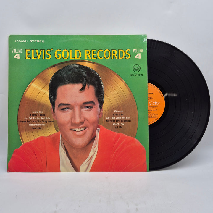 Elvis Gold Records Vol 4 retro LP