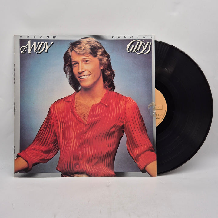 Andy Gibb Shadow Dancing vinyl LP retro
