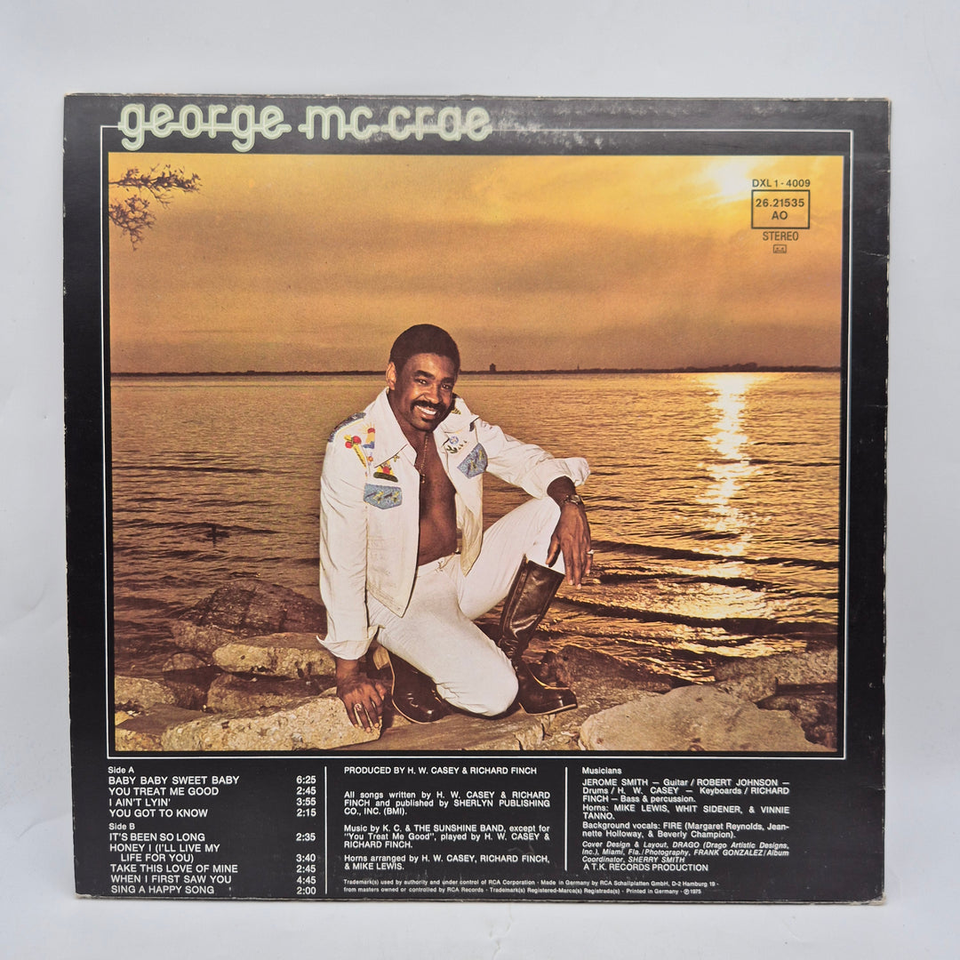 George McCrae retro soul disco LP