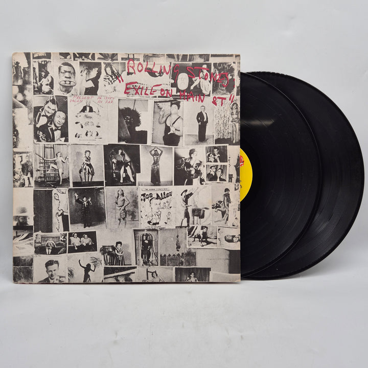 Rolling Stones Exile On Main St dubbel LP vintage
